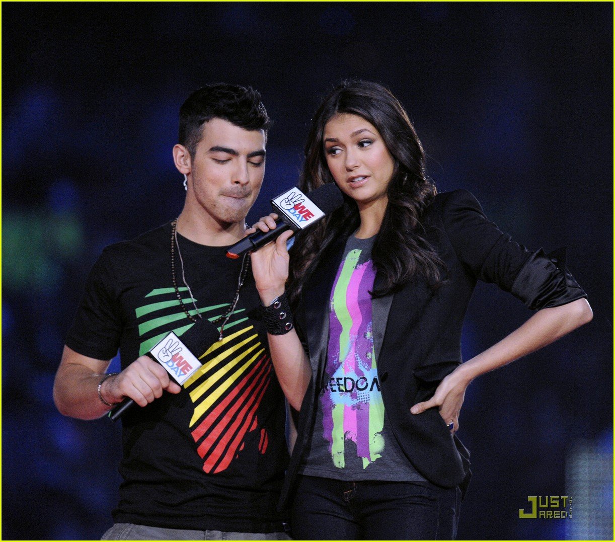 Joe Jonas & Nina Dobrev: We Day Hosts! | Photo 439305 - Photo Gallery ...