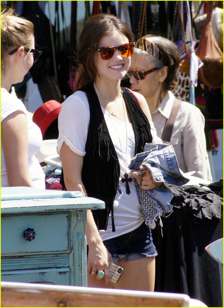 Lucy Hale Flea Market Maven Photo 435951 Photo Gallery Just