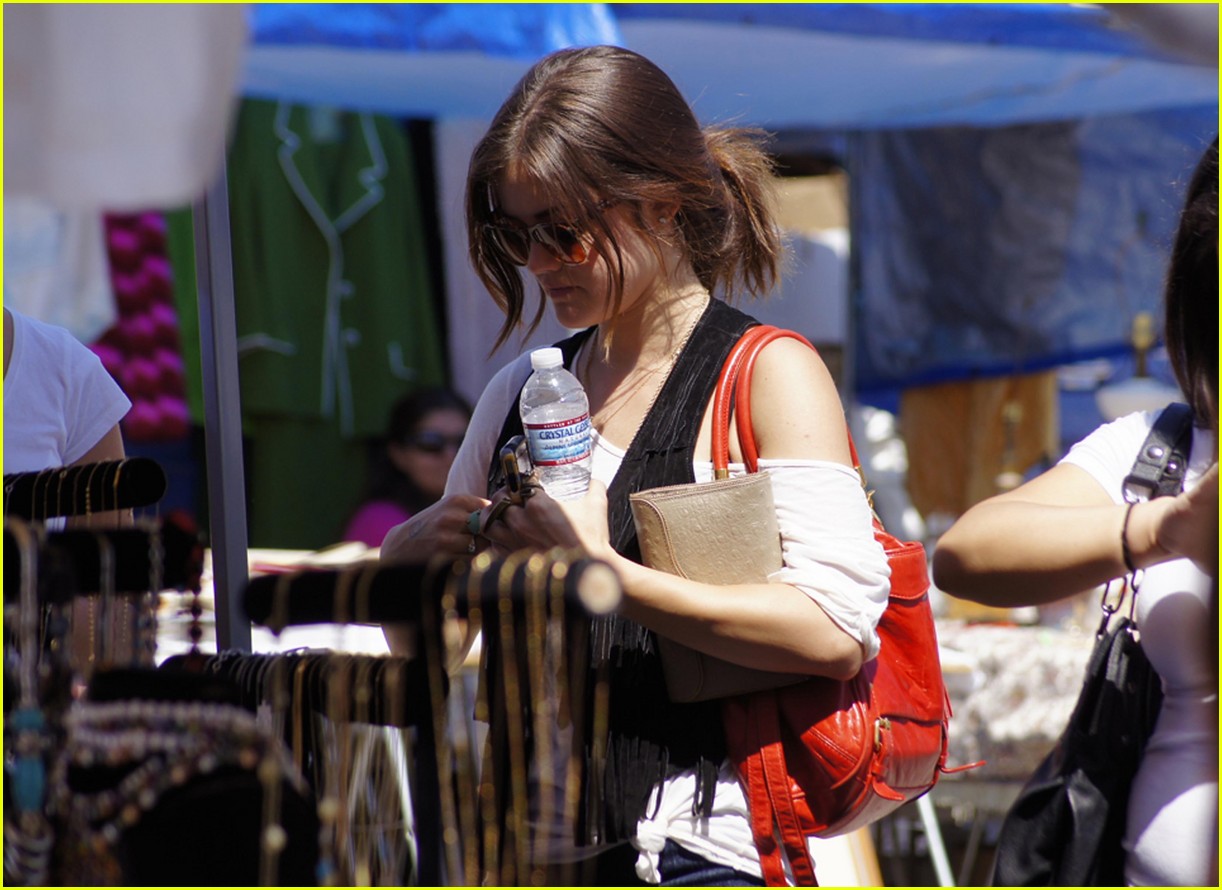 Lucy Hale Flea Market Maven Photo 435956 Photo Gallery Just