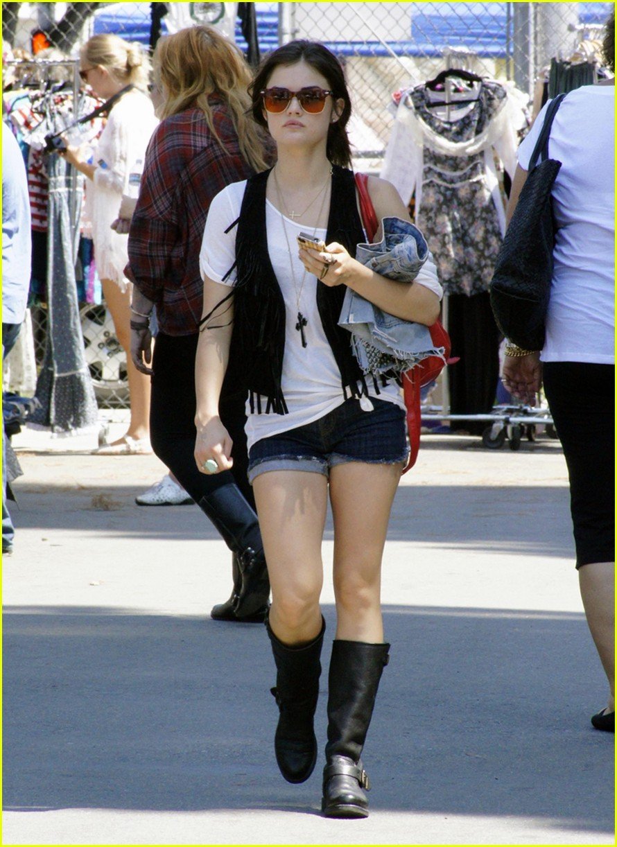 Lucy Hale Flea Market Maven Photo 435957 Photo Gallery Just