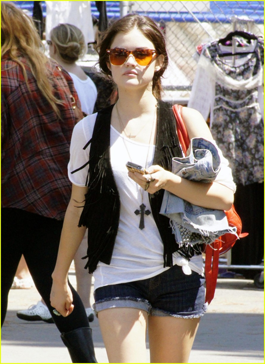 Lucy Hale Flea Market Maven Photo 435960 Photo Gallery Just