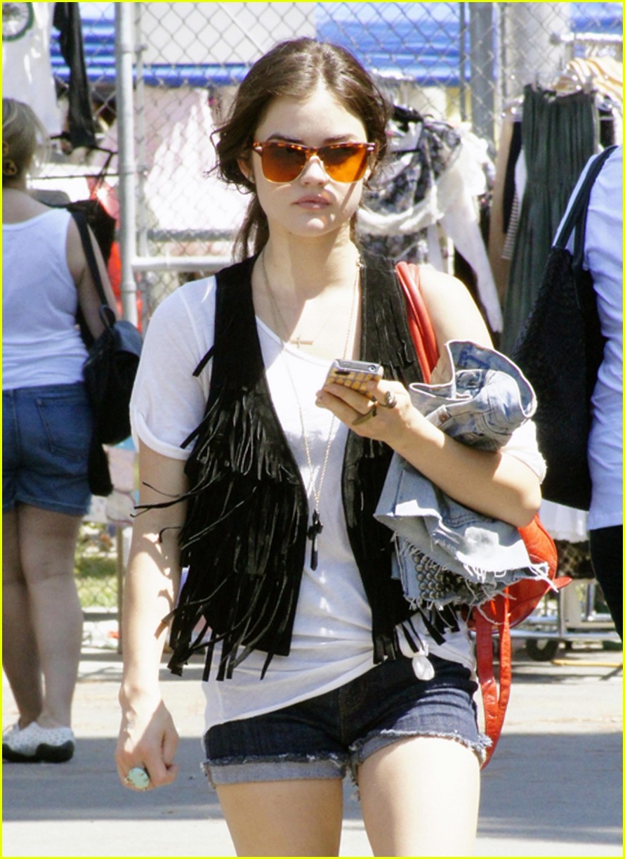 Lucy Hale Flea Market Maven Photo 435962 Photo Gallery Just