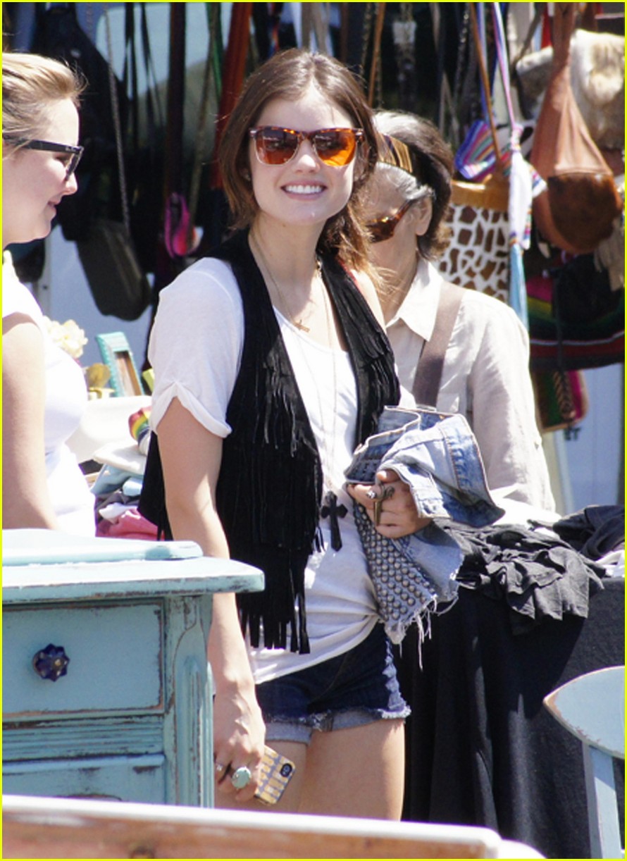 Lucy Hale Flea Market Maven Photo 435969 Photo Gallery Just