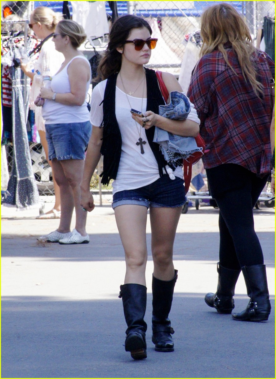 Lucy Hale Flea Market Maven Photo 435970 Photo Gallery Just