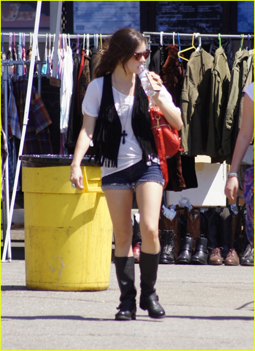 Lucy Hale Flea Market Maven Photo 435971 Photo Gallery Just