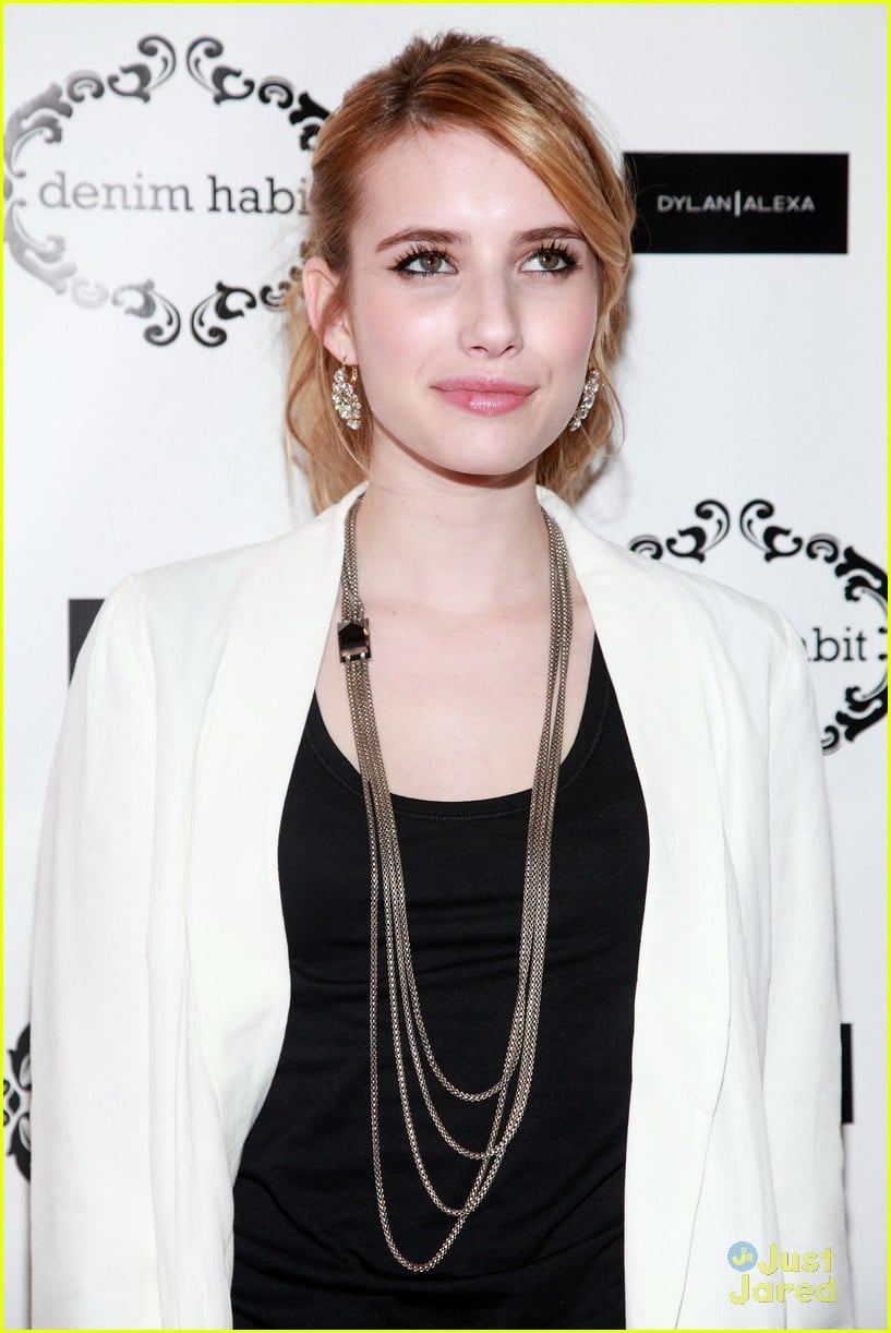 Emma Roberts Has a Denim Habit | Photo 443086 - Photo Gallery | Just