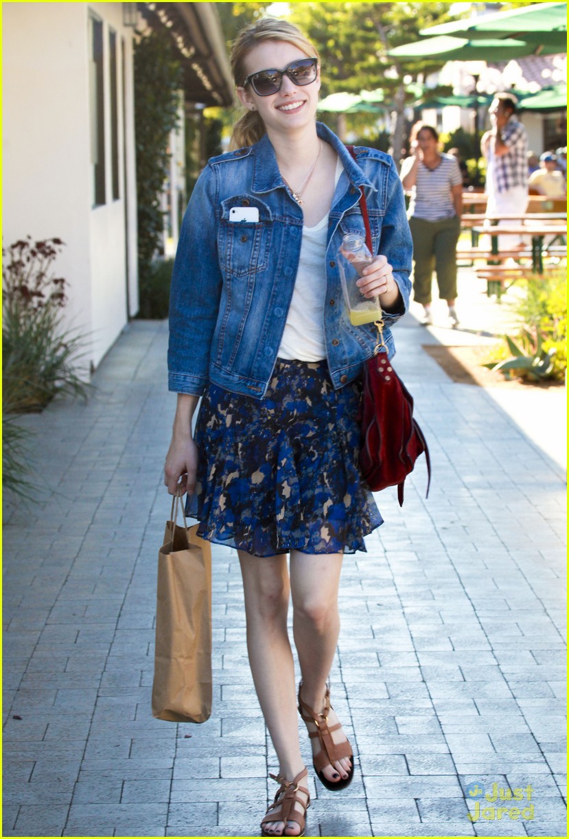 Emma Roberts: Pressed Juicery Gal | Photo 440088 - Photo Gallery | Just