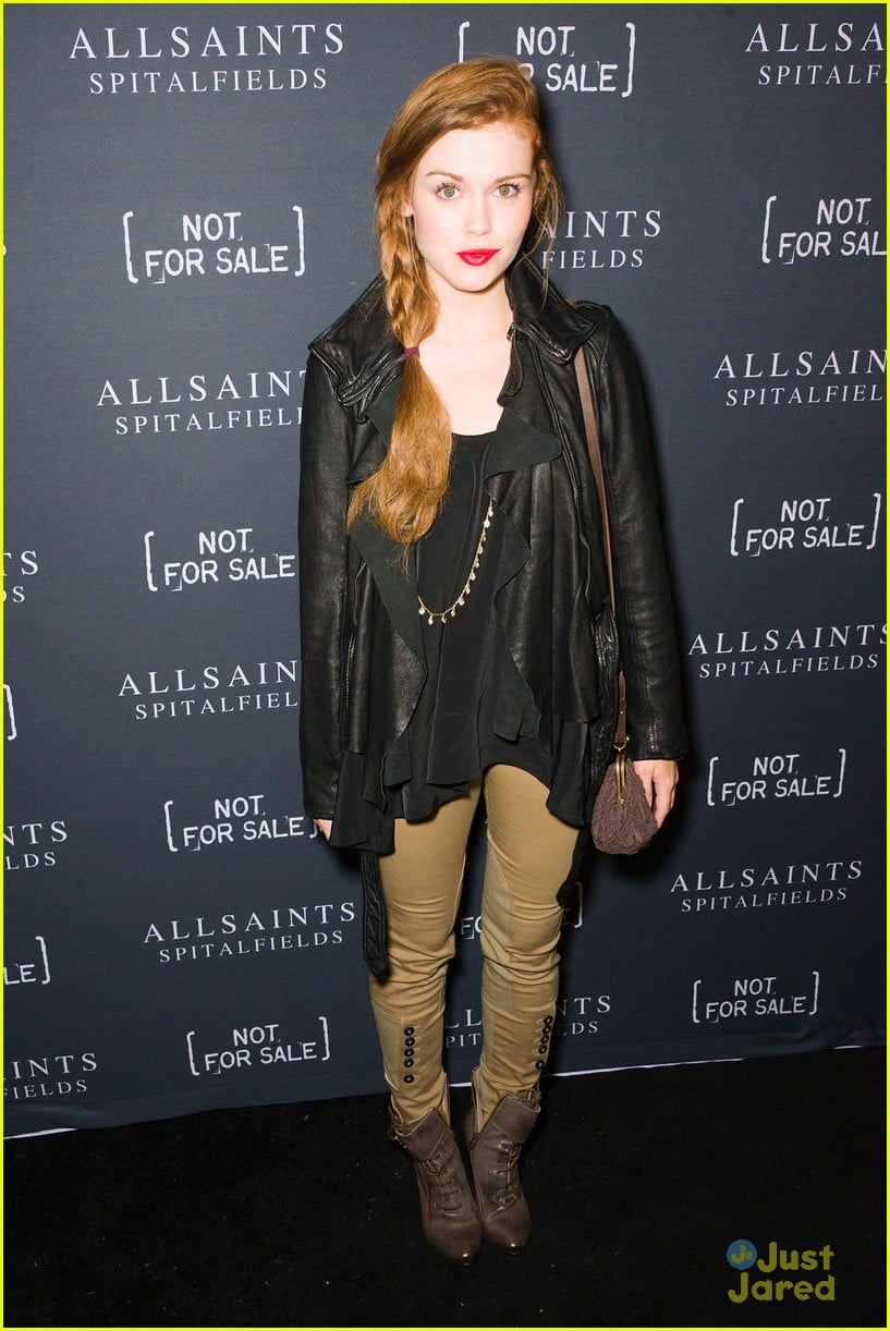 Crystal Reed & Holland Roden: AllSaints Tee Launch Party | Photo 444180 ...
