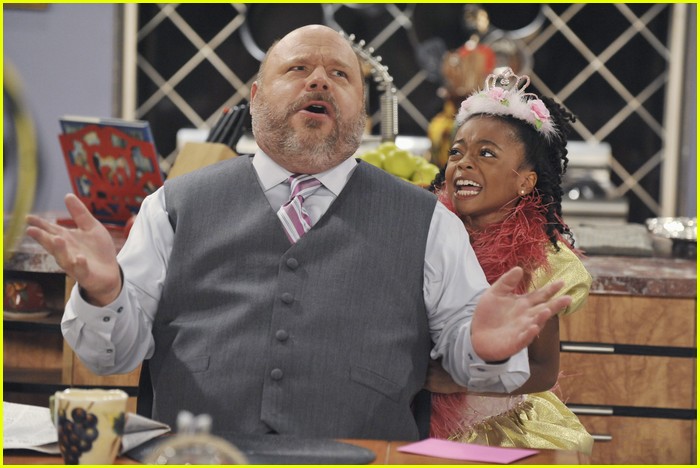 Looks like Kevin Chamberlin was being used as a paintball target in this ne...