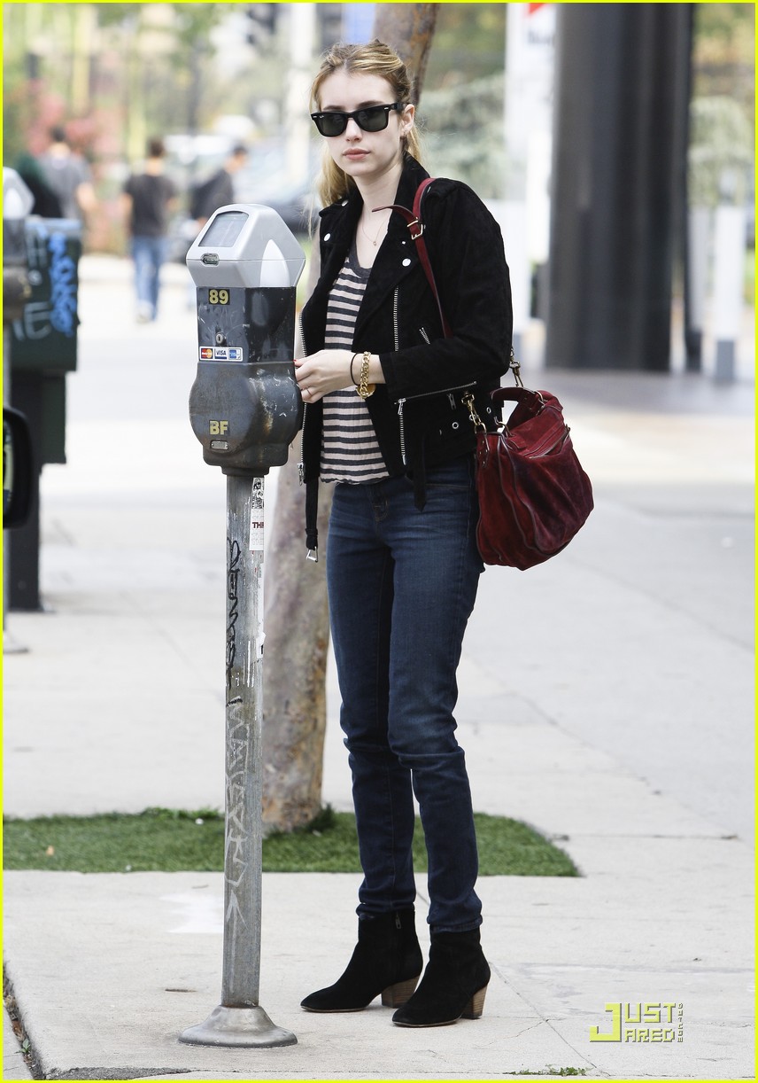 Emma Roberts: Meter Maiden! | Photo 444254 - Photo Gallery | Just Jared Jr.