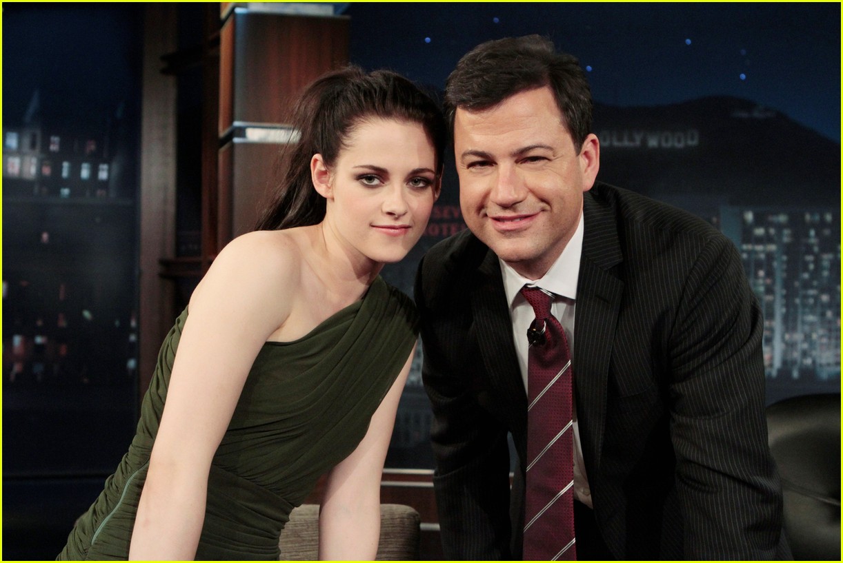 Kristen Stewart Jimmy Kimmel Live Photo 447036 Photo Gallery