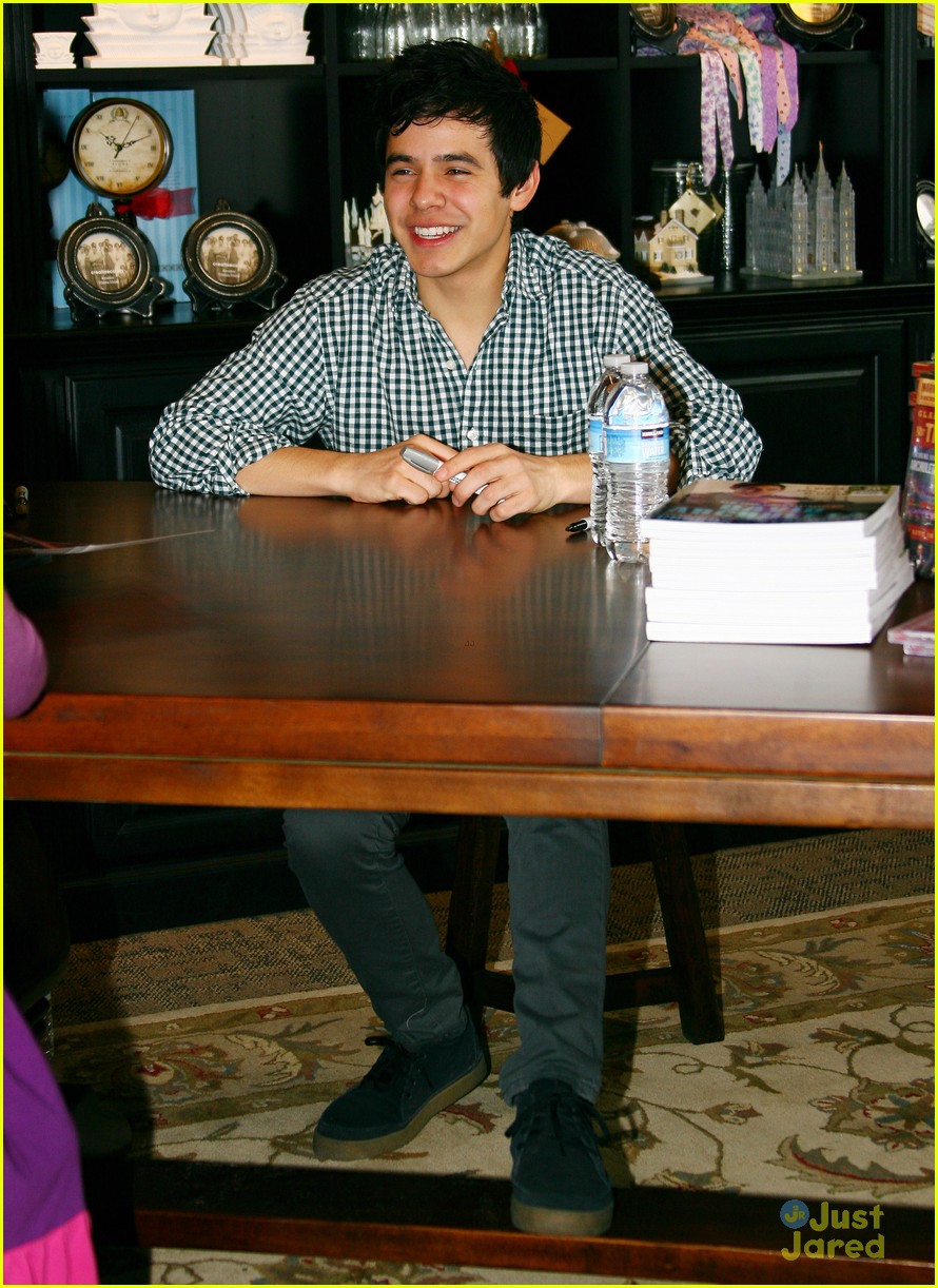 david archuleta book signing 07