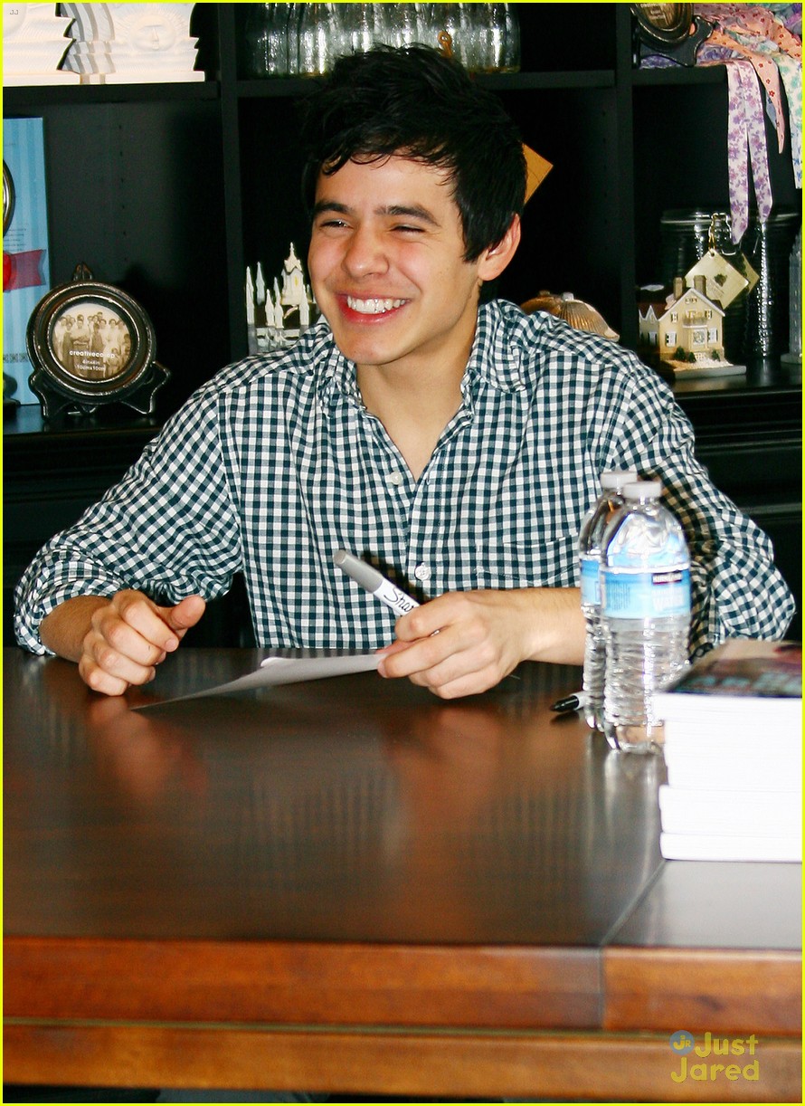 david archuleta book signing 08