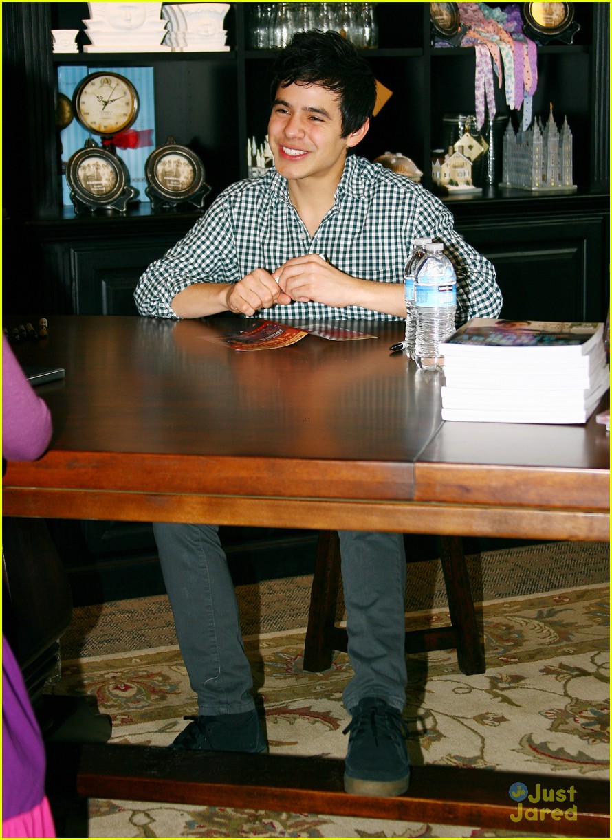 david archuleta book signing 09