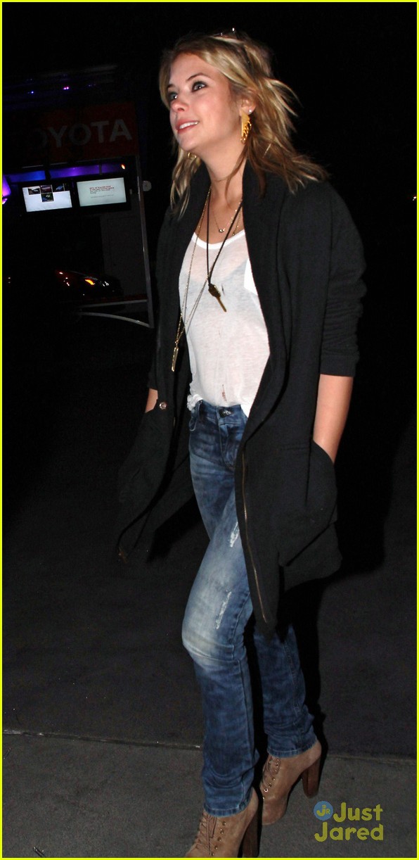 Full Sized Photo of ashley benson lakers pll clip 04 | Ashley Benson