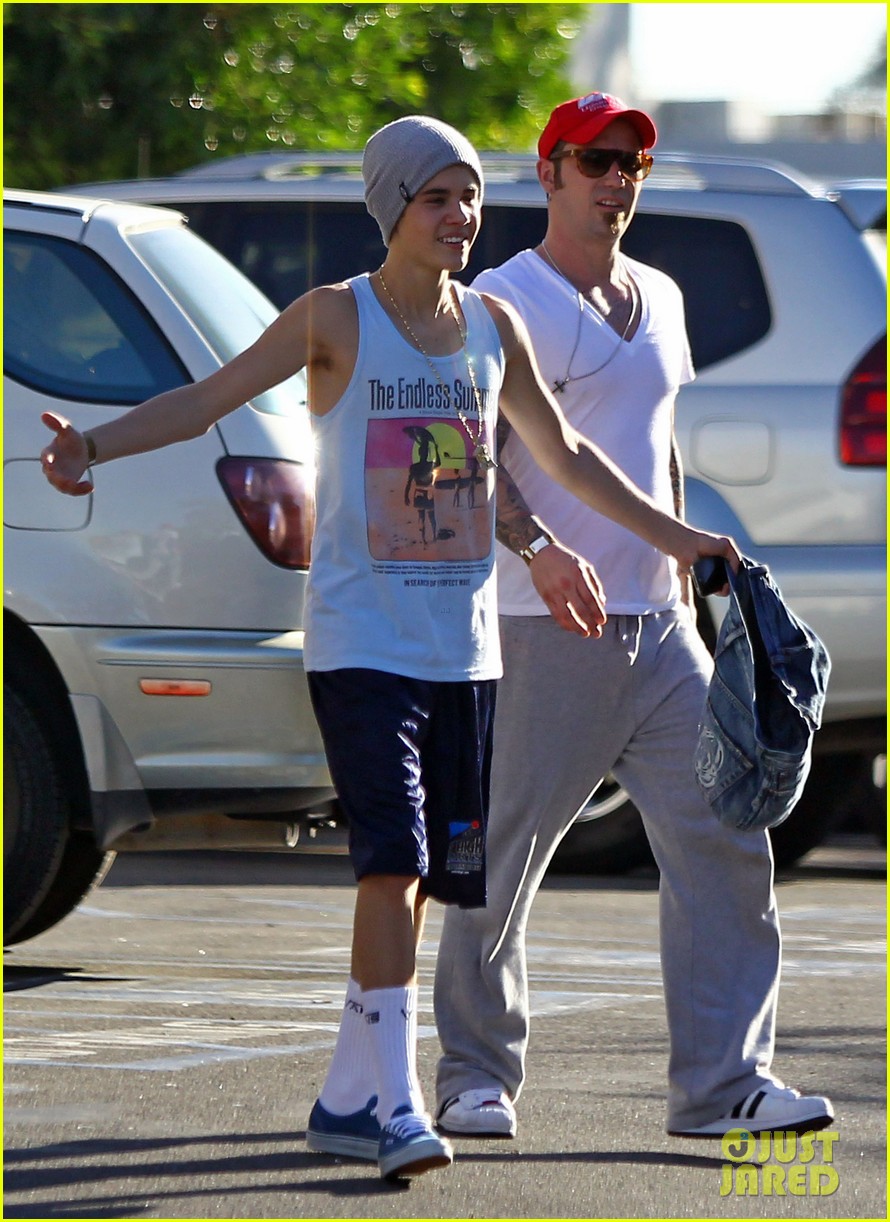 Justin Bieber: Beach Time With Dad Jeremy! | Photo 453819 - Photo ...