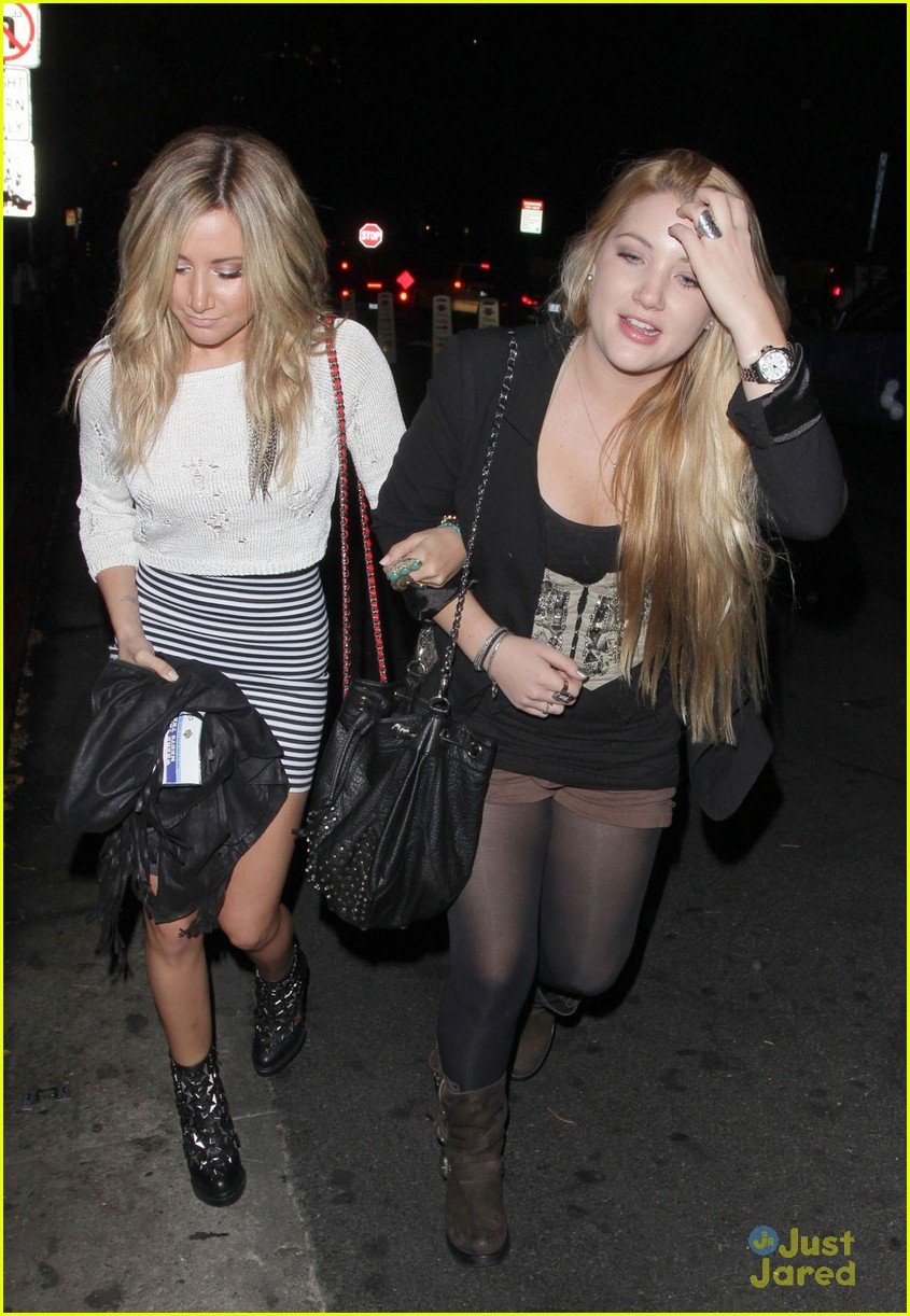 Ashley Tisdale & Ashley Benson Head to the House of Blues | Photo ...