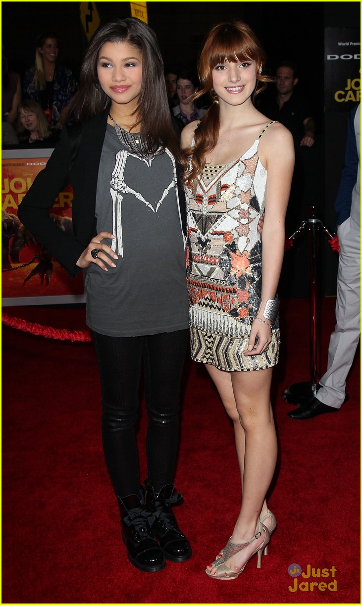 Full Sized Photo of bella thorne zendaya john carter 09 Bella Thorne