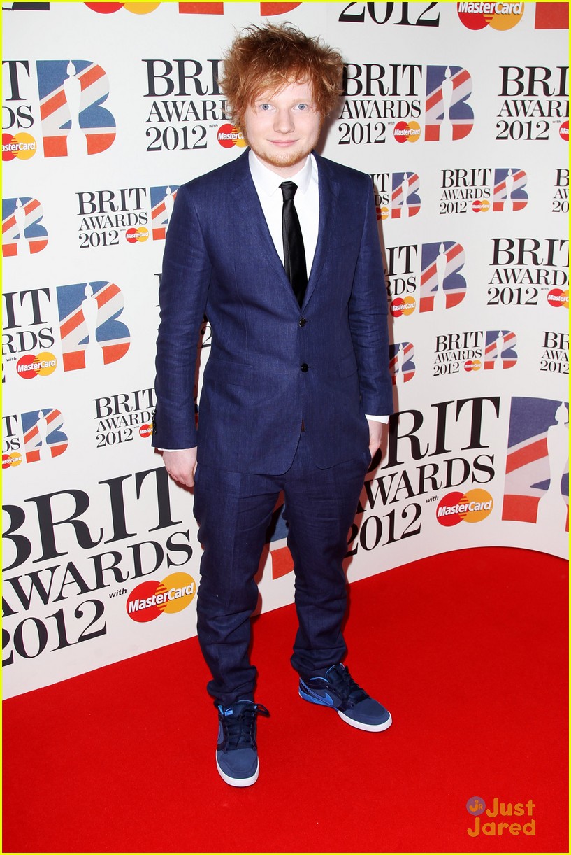 Ed Sheeran Wins Best British Male Artist at BRITs 2012! Photo 460839