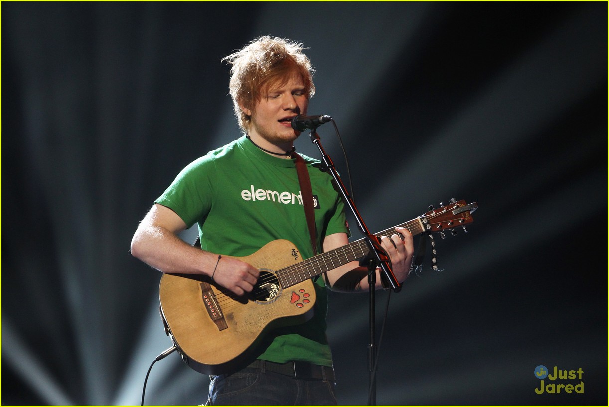 Ed Sheeran Wins Best British Male Artist At Brits 2012 Photo 460846 Photo Gallery Just 7645