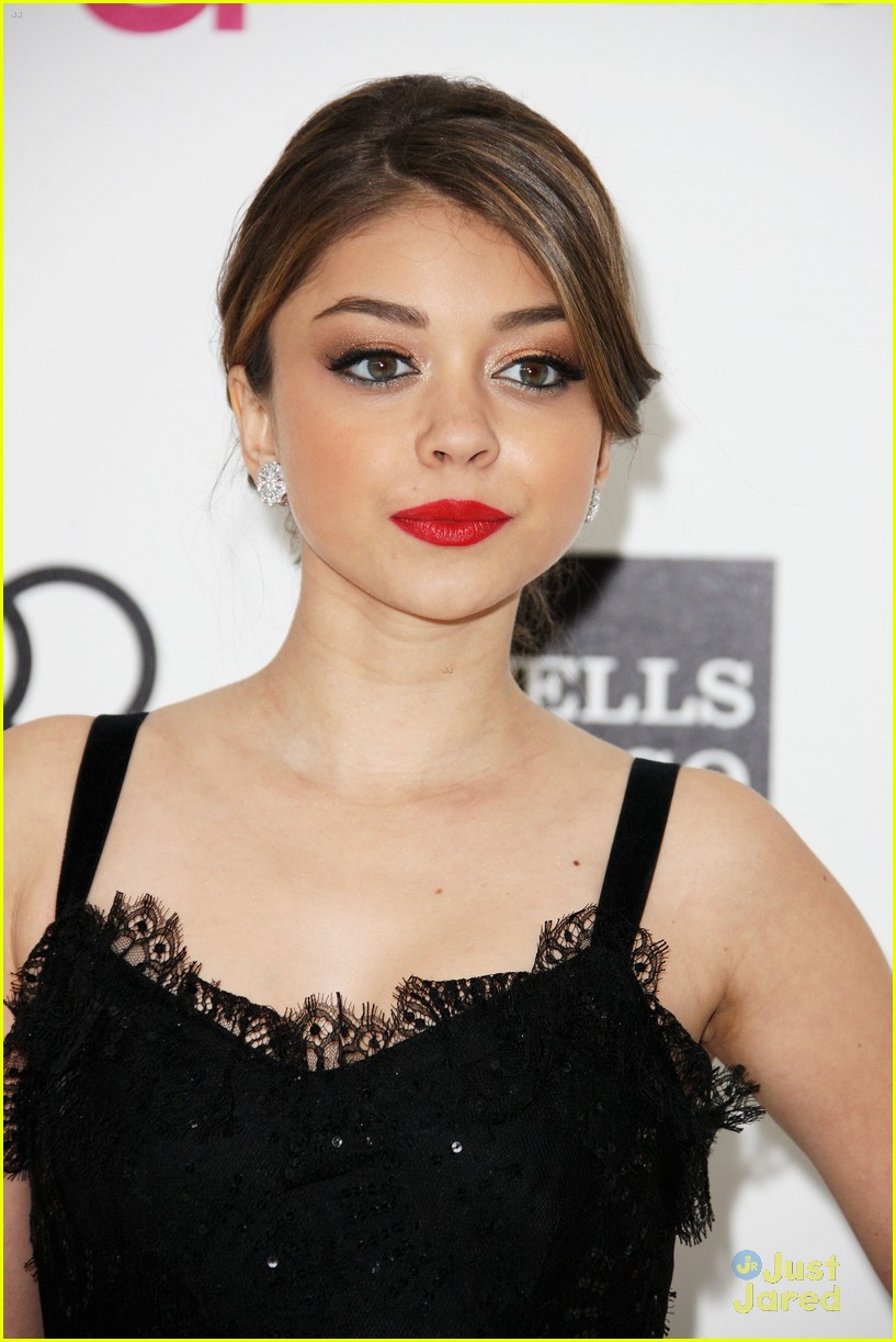 Full Sized Photo Of Sarah Hyland 2012 Oscars 17 Sarah Hyland Oscars 2012 Just Jared Jr