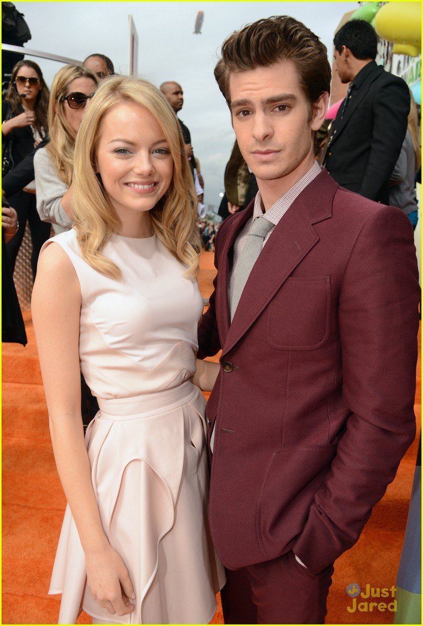 Emma Stone Kids' Choice Awards 2012 with Andrew Garfield! Photo