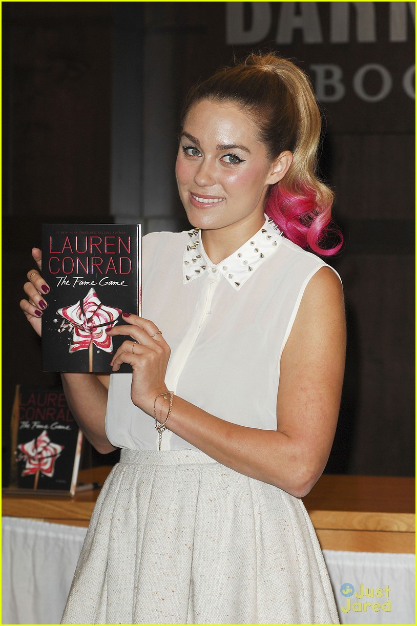 Full Sized Photo of lauren conrad hot pink hair tips 06 | Lauren Conrad ...