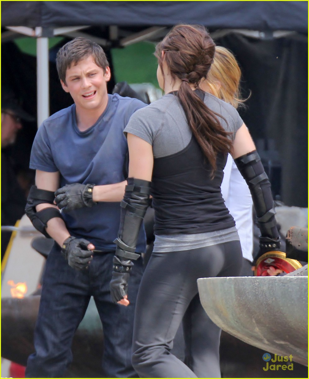 Logan Lerman: More 'percy' Filming With Alexandra Daddario 