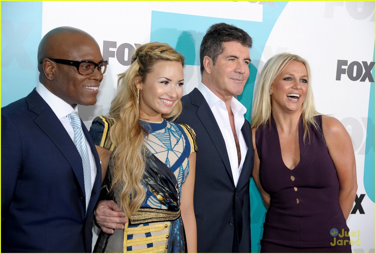 Demi Lovato & Britney Spears 'X Factor' Season 2 Judges Photo 472888