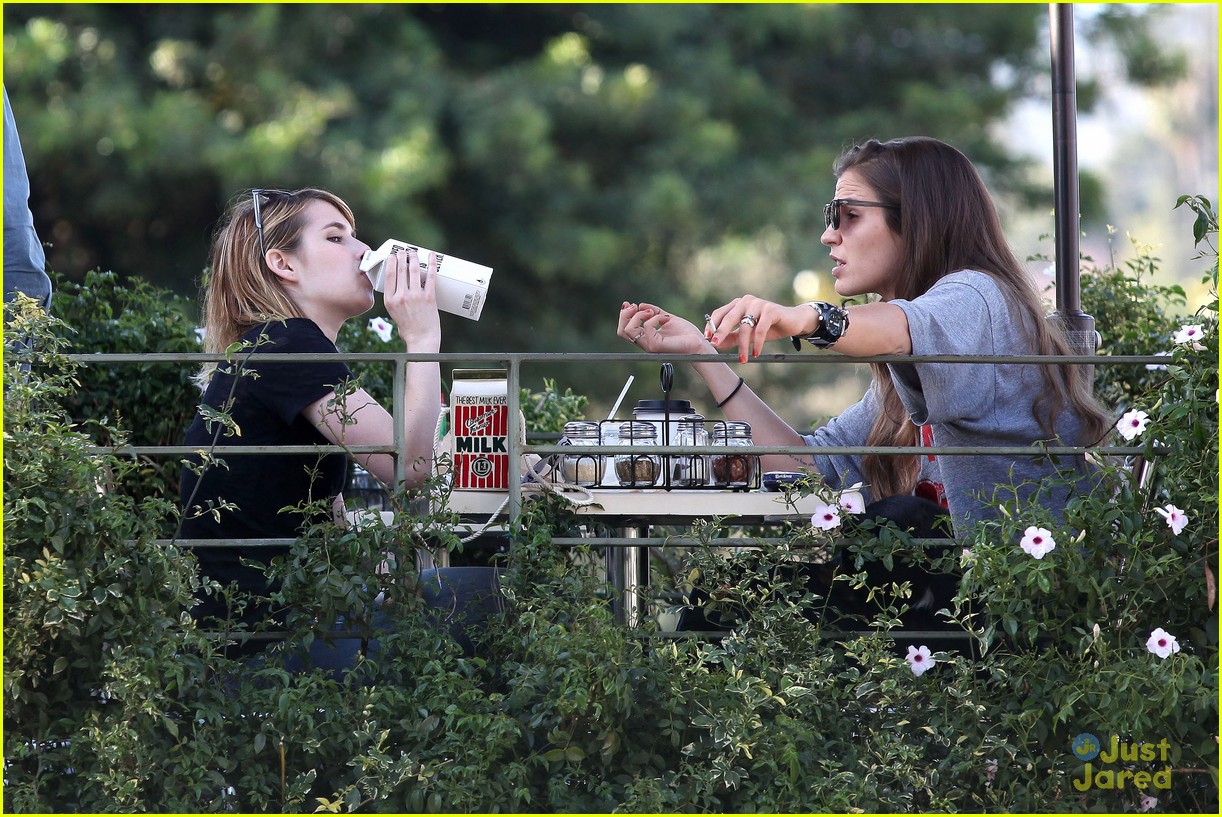 Full Sized Photo of emma roberts los feliz milk 03 | Emma Roberts