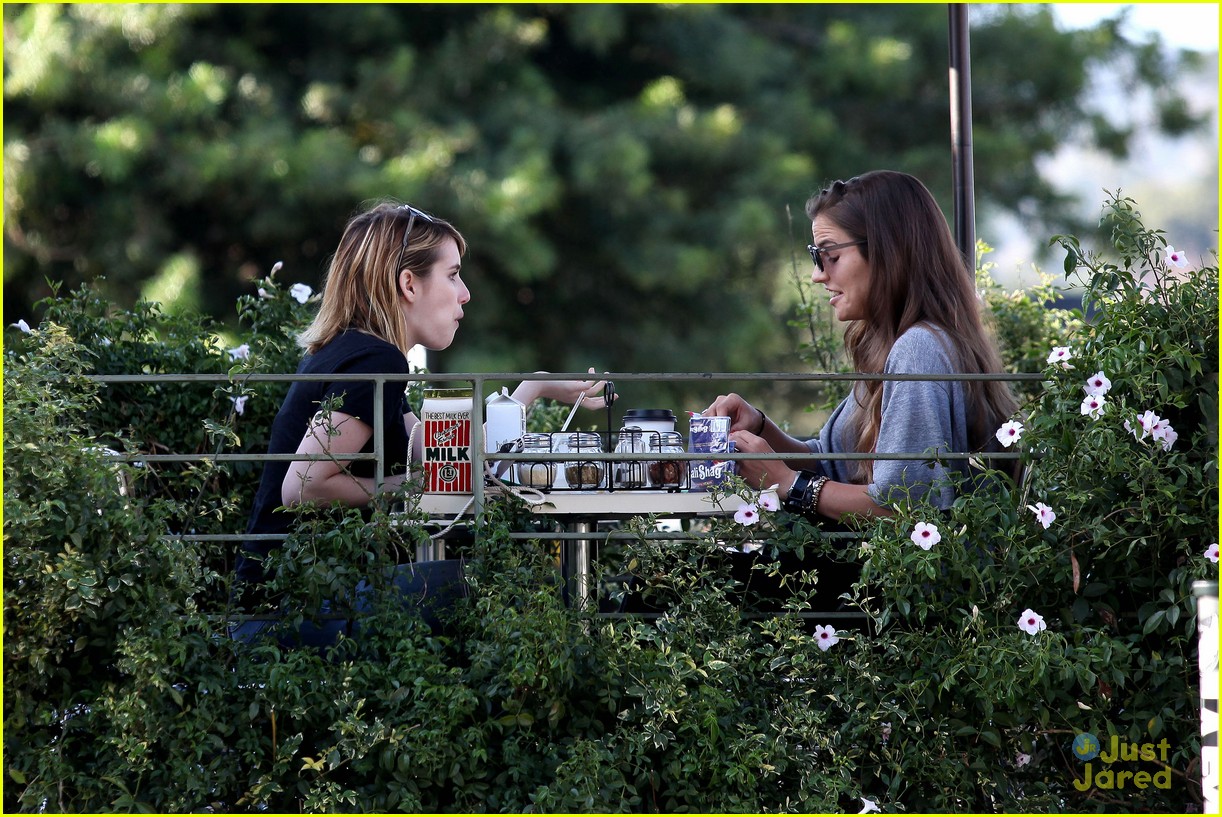 Full Sized Photo of emma roberts los feliz milk 07 | Emma Roberts