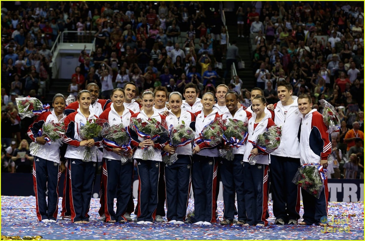 The 08 Gymnastics Olympics Team