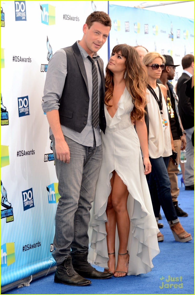 Lea Michele And Cory Monteith Do Something Award Winners Photo 489287 Photo Gallery Just 