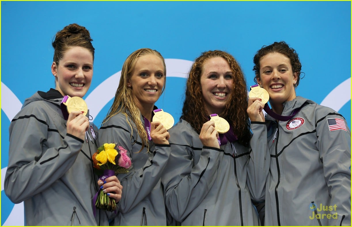 Missy Franklin: Gold Medal for 4x200m Freestyle Relay at 2012 Olympics ...