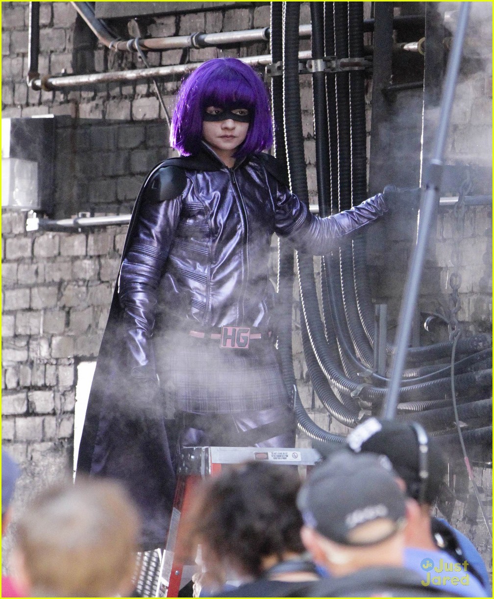 Full Sized Photo Of Chloe Moretz Hit Girl Ka2 09 Chloe Moretz Hit Girl Is Back Just Jared Jr 