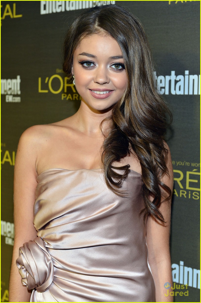 Full Sized Photo of sarah hyland ew emmy party nolan gould 02 | Sarah