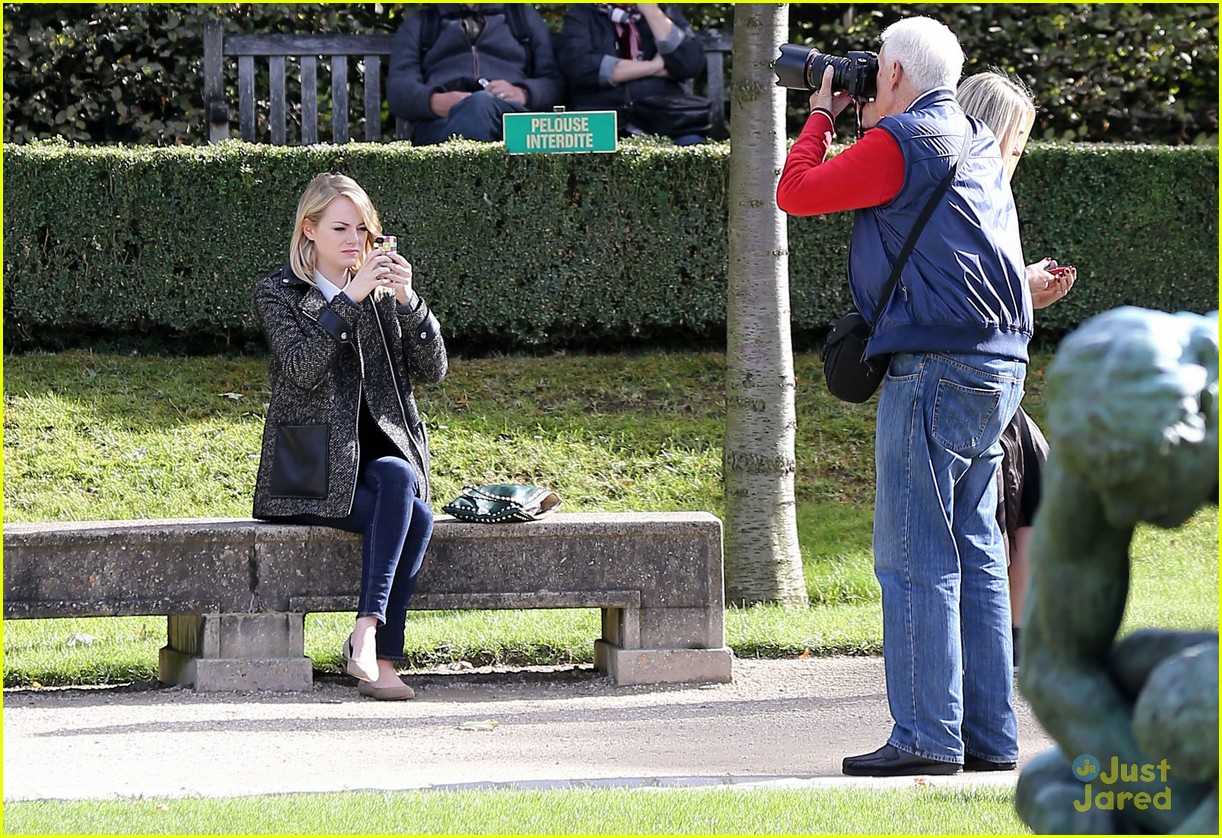 Emma Stone: Musee Rodin Visit: Photo 499908