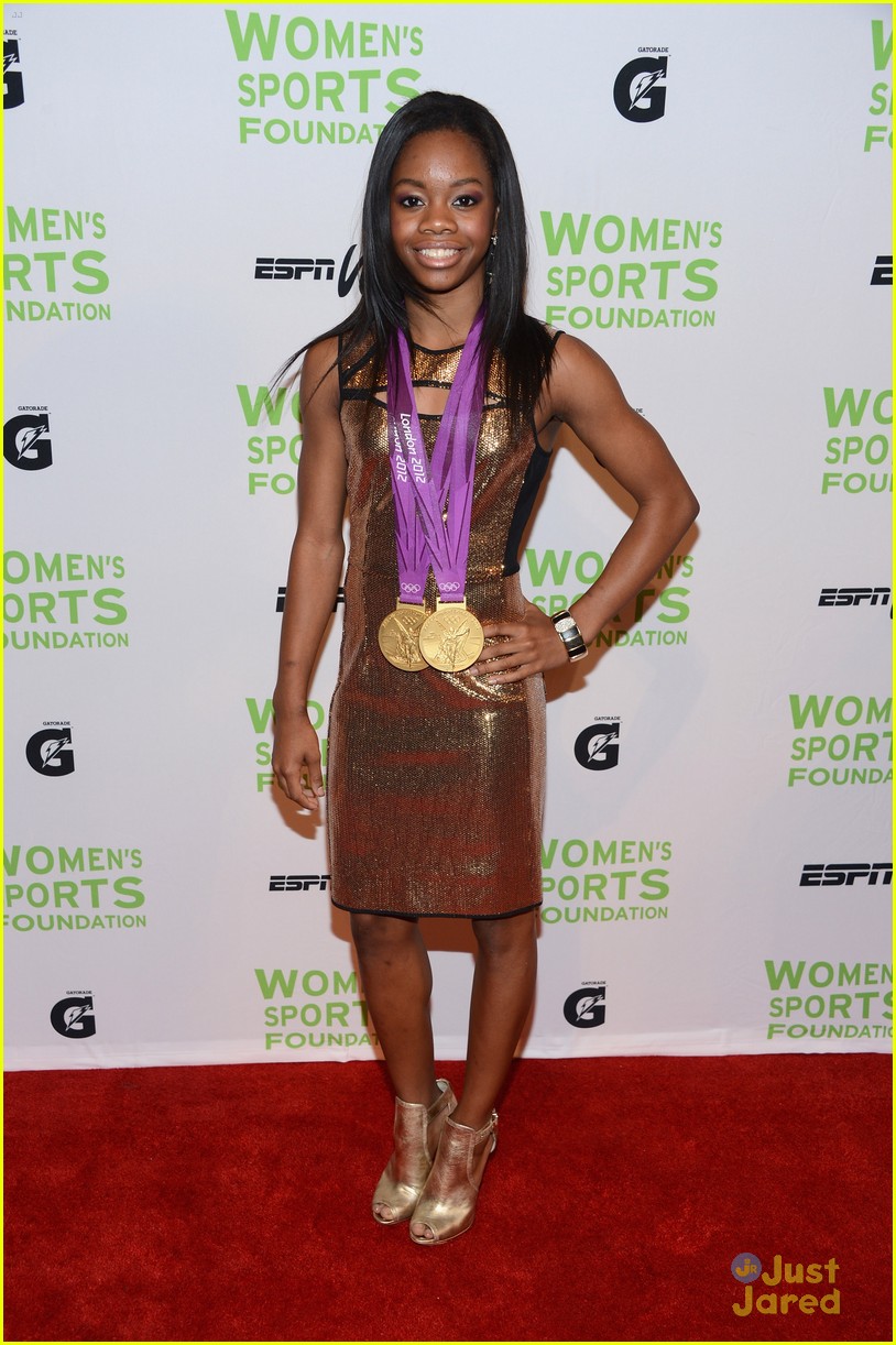 Gabby Douglas: Women in Sports Gala with Jordyn Wieber & Nastia Liukin ...