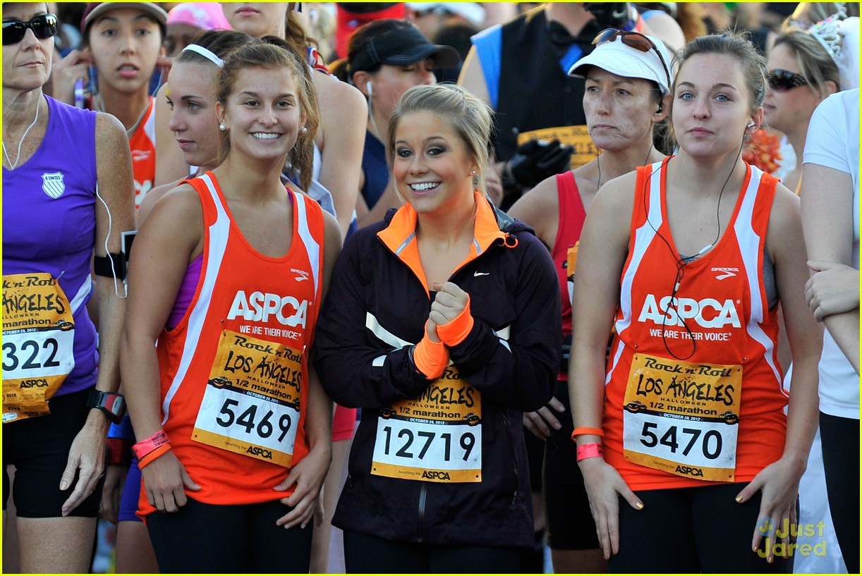 Full Sized Photo of shawn johnson rock roll marathon 06 Shawn Johnson