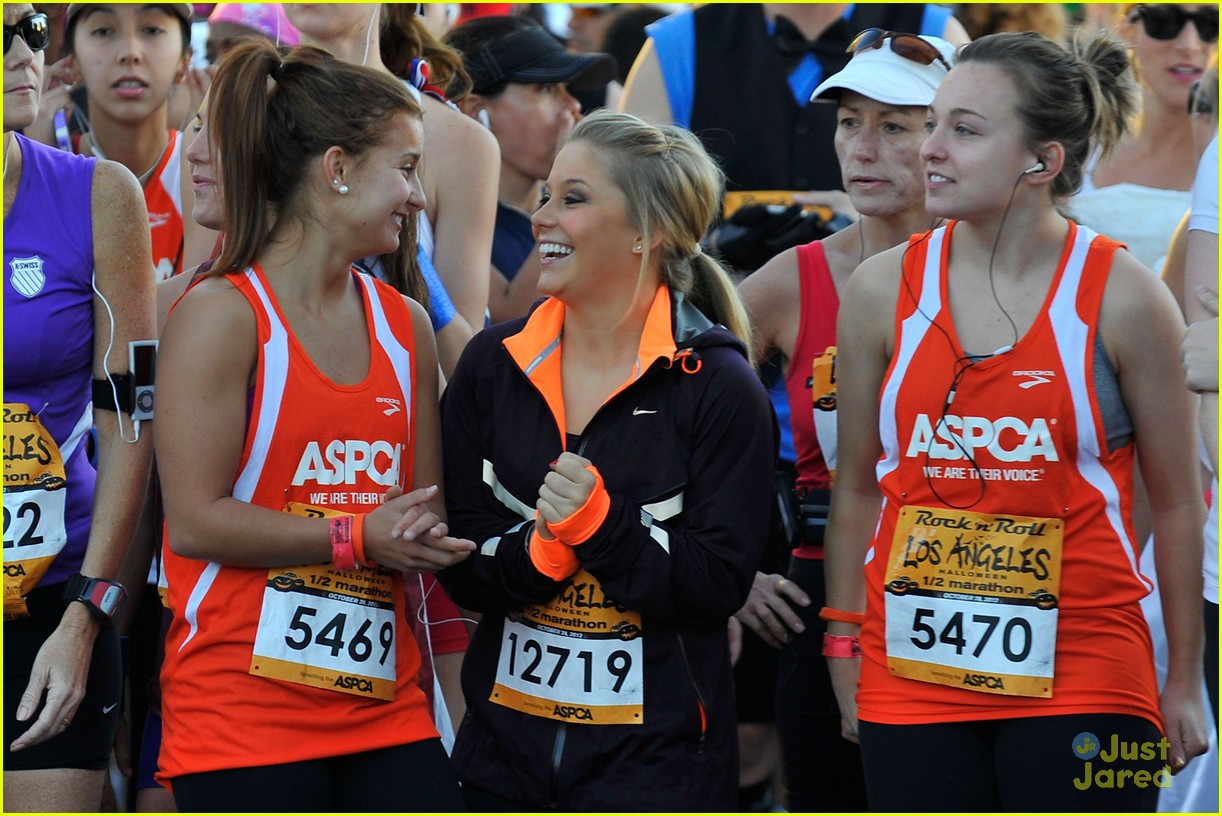 Full Sized Photo of shawn johnson rock roll marathon 09 Shawn Johnson