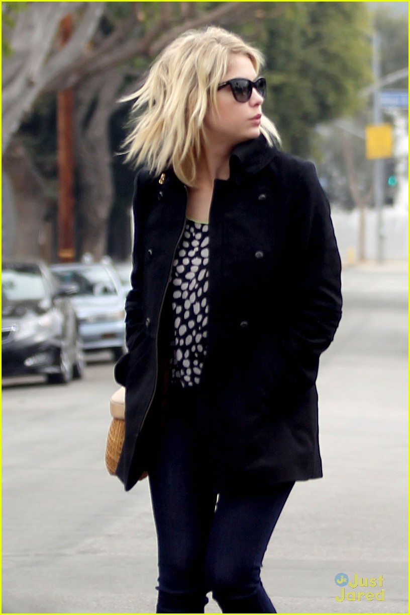 Ashley Benson Bundles Up For Breakfast | Photo 507416 - Photo Gallery