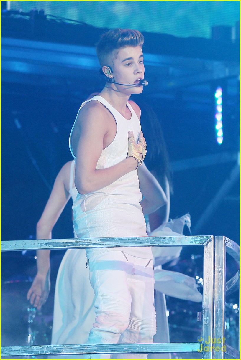 Justin Bieber Madison Square Garden Concert Pics! Photo 513273