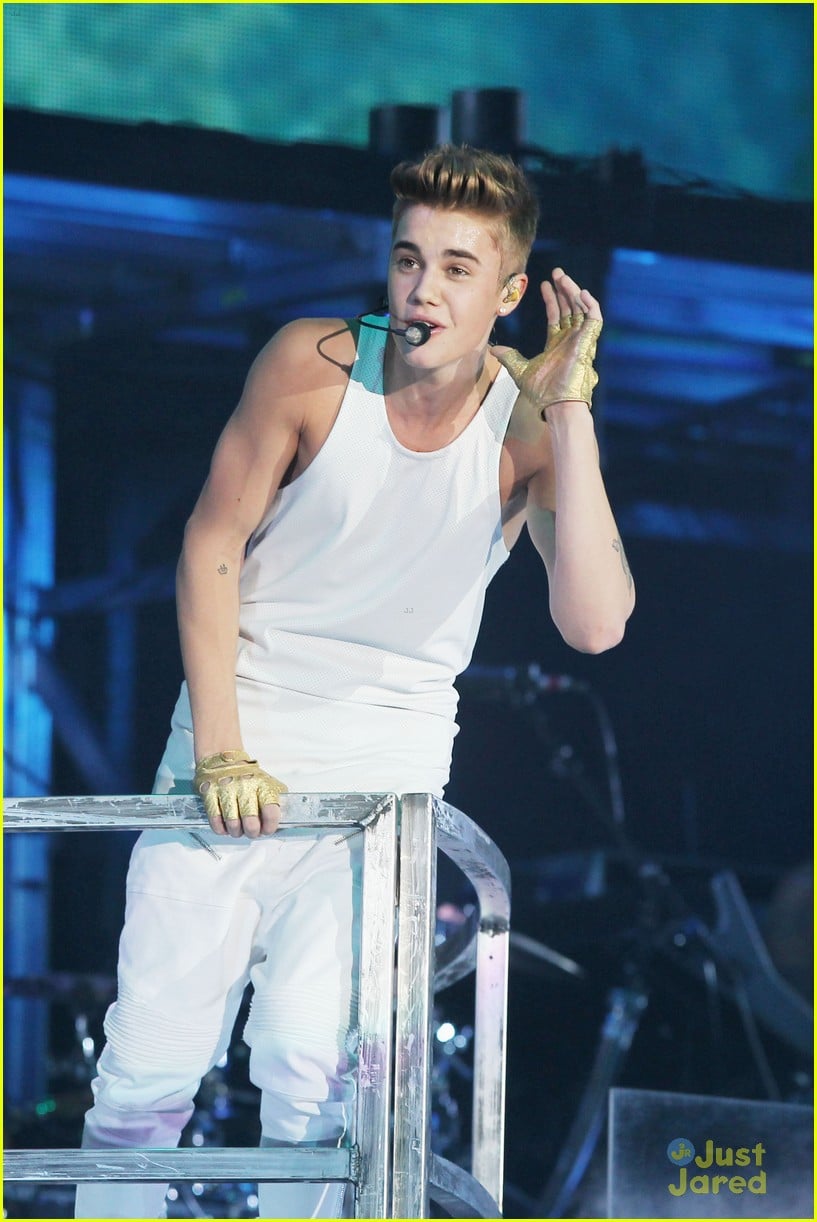 Justin Bieber: Madison Square Garden Concert Pics! | Photo 513276 ...