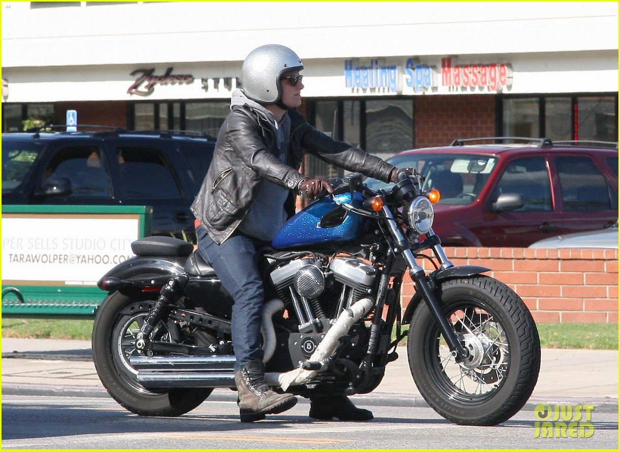 Josh Hutcherson: Motorcycle Man! 