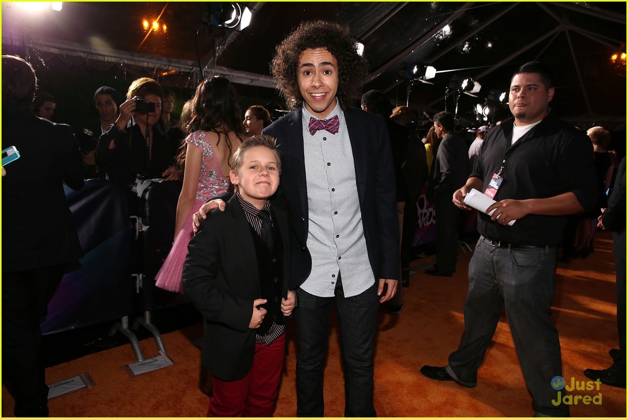 Ryan Newman: TeenNick Halo Award 2012 with Jackson Brundage | Photo ...