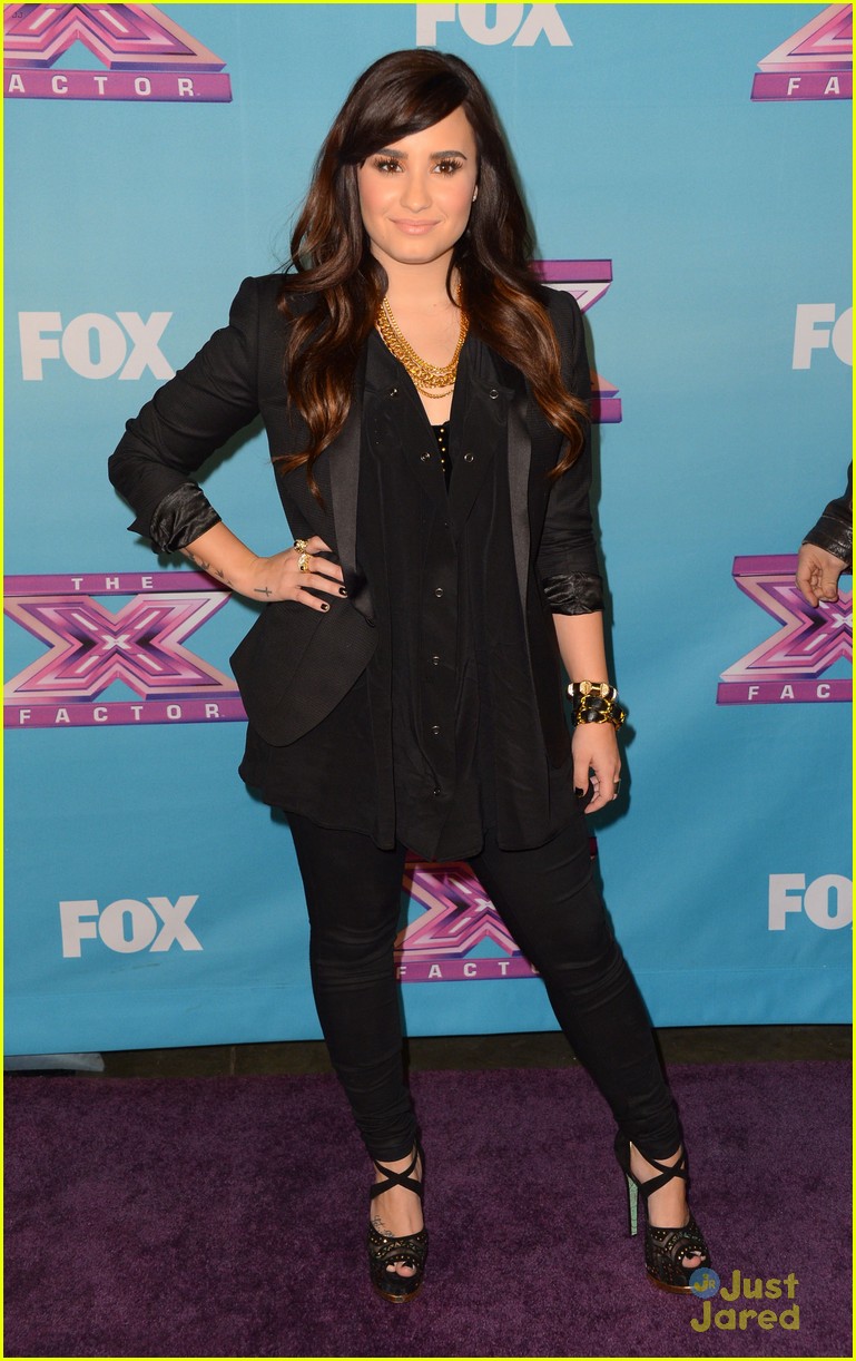 Demi Lovato: 'X Factor' Finale Party | Photo 519262 - Photo Gallery ...