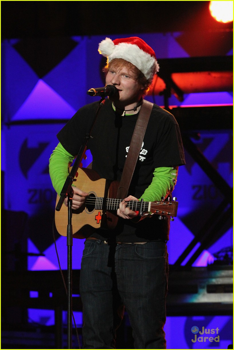 Ed sheeran 93 3 flz s jingle ball pre show in tampa photo 516398