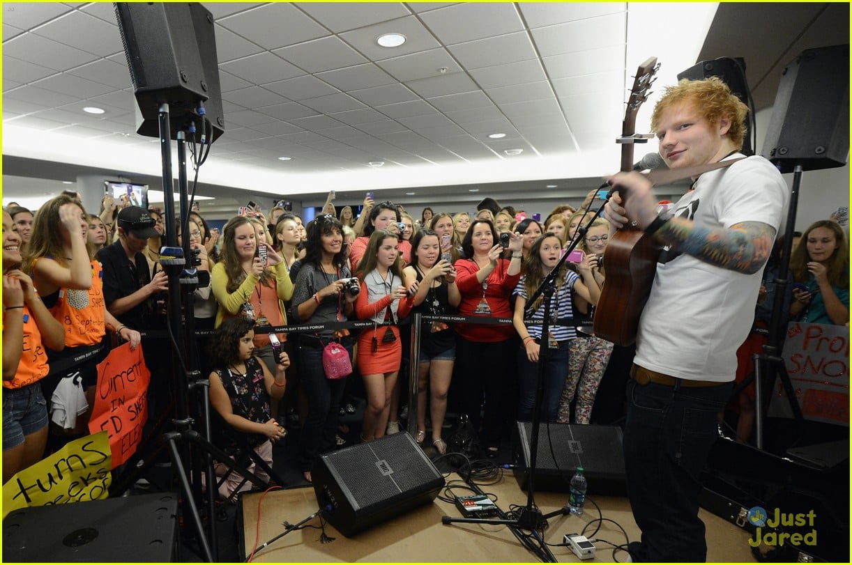 Ed Sheeran 93.3 FLZ's Jingle Ball PreShow in Tampa! Photo 516403