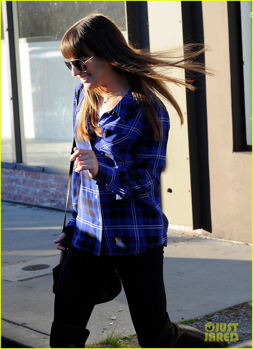 Full Sized Photo of lea michele salon weho 14 | Lea Michele: Salon