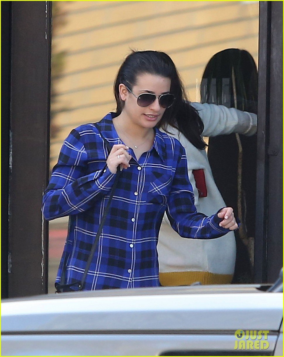 Full Sized Photo of lea michele salon weho 23 | Lea Michele: Salon